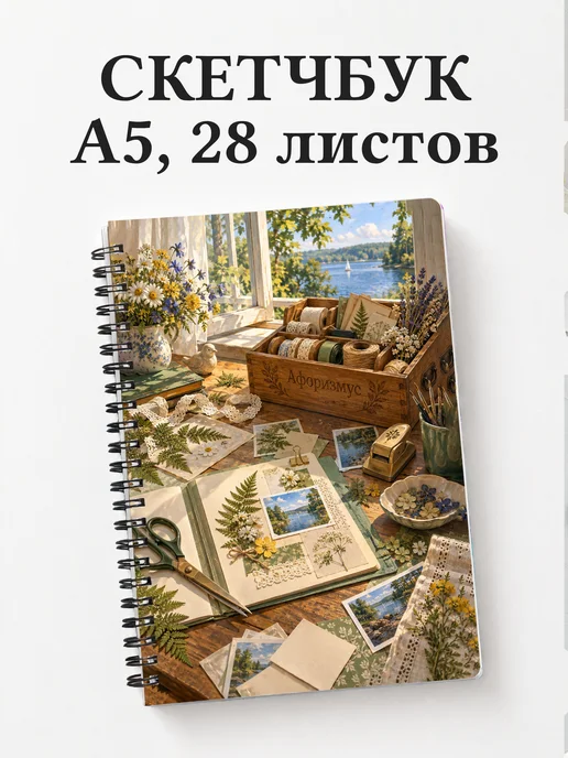 Скетчбук Скрапбукинг