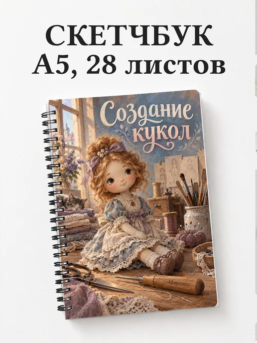 Скетчбук Создание кукол