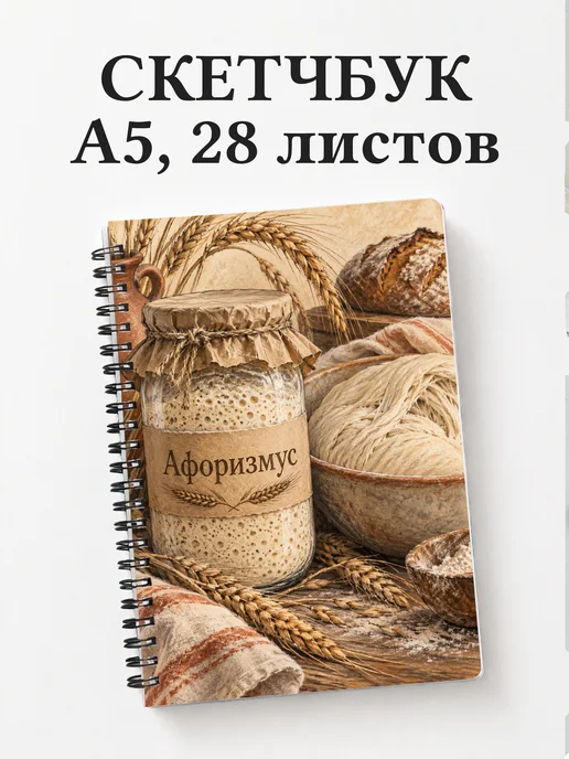 Скетчбук Хлеб на закваске