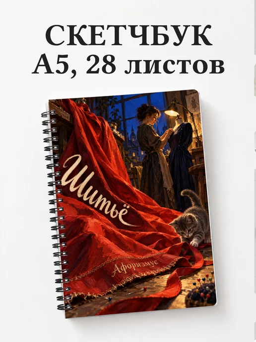 Скетчбук Шитьё