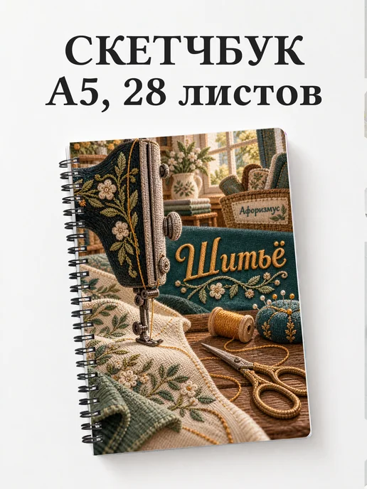 Скетчбук Шитьё