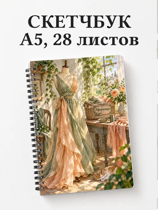 Скетчбук Шитьё