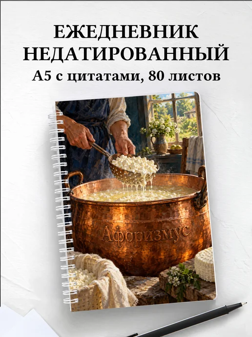 Ежедневник недатированный домашнего сыродела