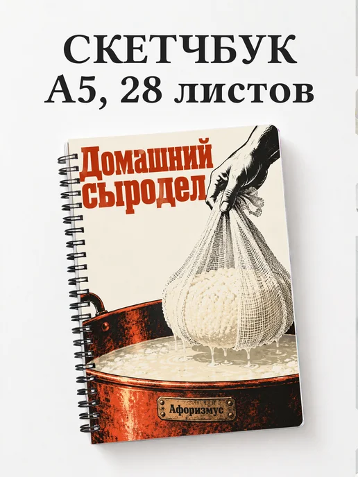 Скетчбук домашнего сыродела