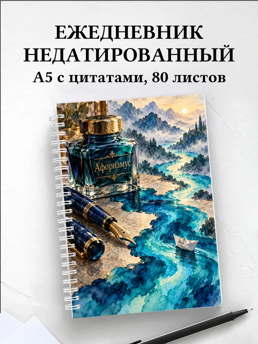 Ежедневник недатированный коллекционера перьевых ручек
