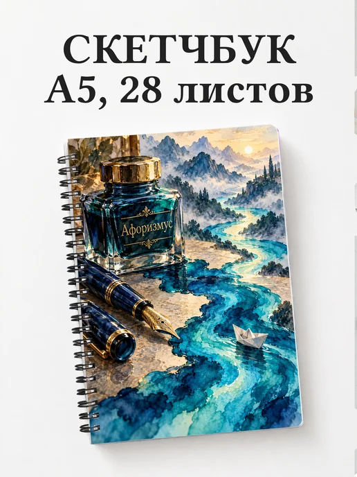 Скетчбук коллекционера перьевых ручек