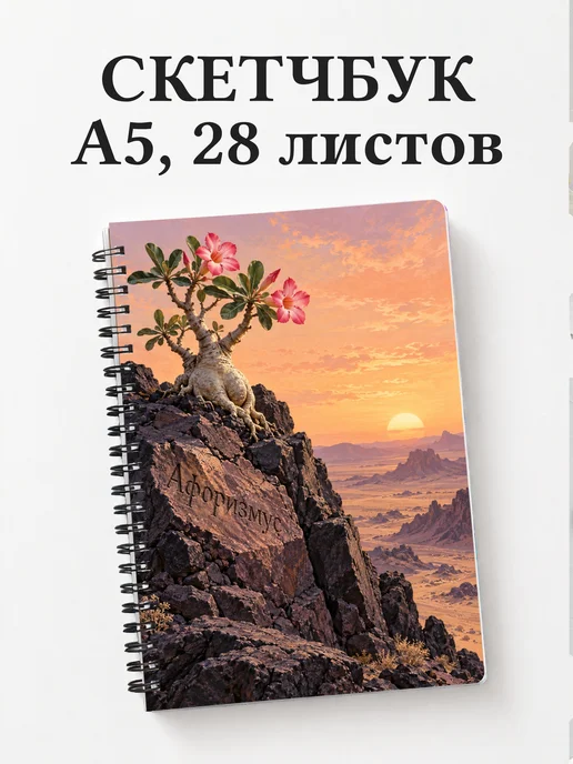 Скетчбук Адениумы