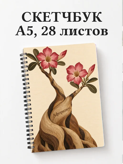 Скетчбук Адениумы