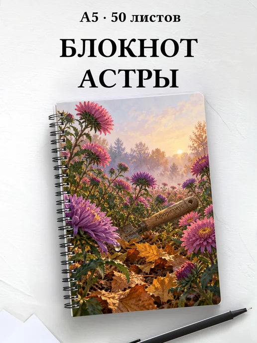 Блокнот Астры с мотивирующими цитатами