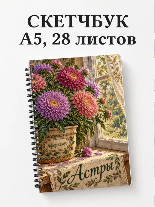 Скетчбук Астры