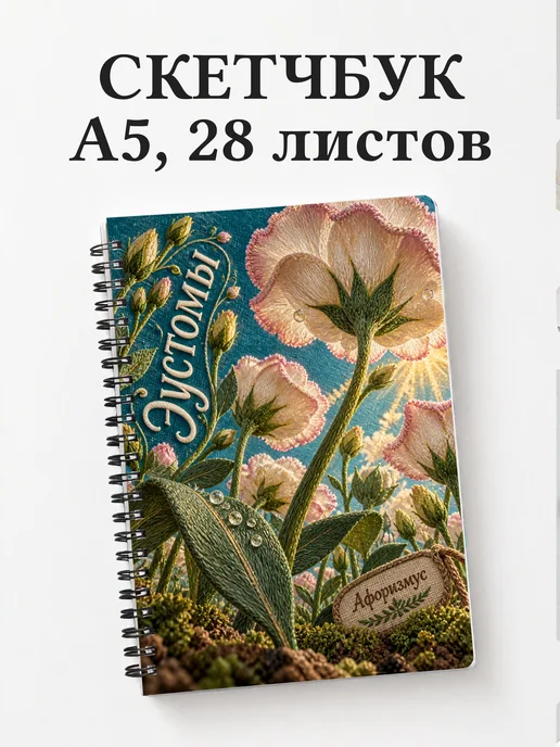 Скетчбук Эустомы