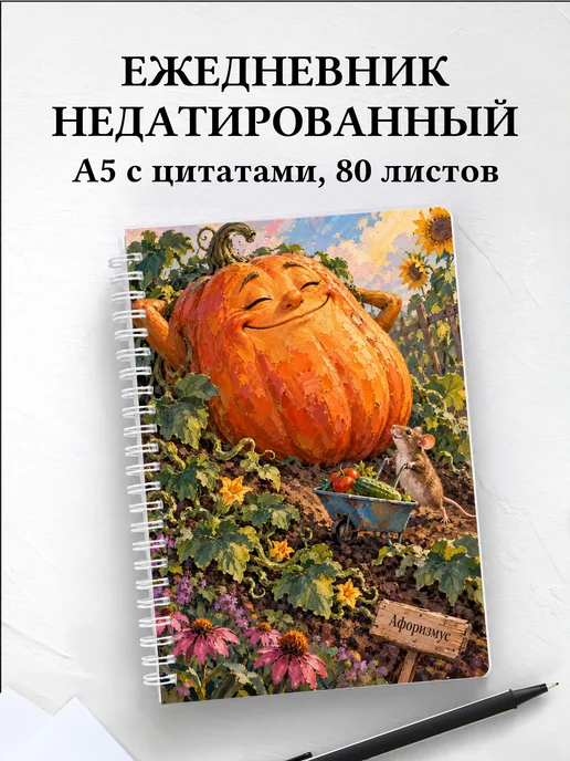 Ежедневник недатированный Юмор садоводов