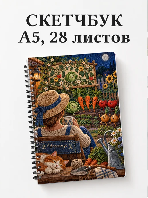 Скетчбук Юмор садоводов