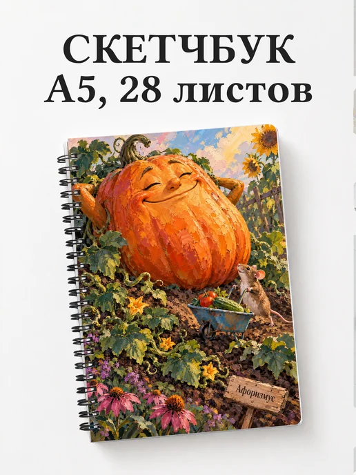 Скетчбук Юмор садоводов