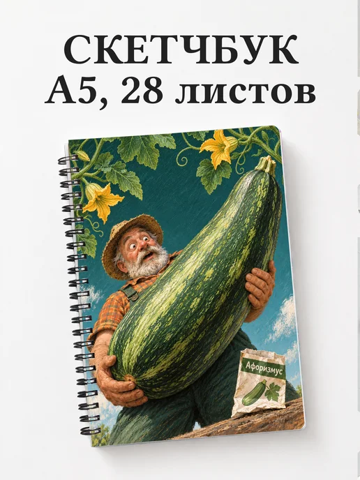 Скетчбук Юмор садоводов