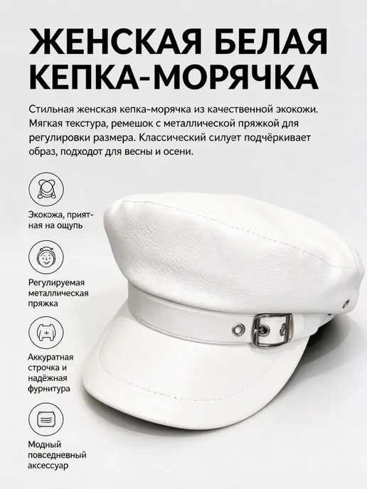 Хлопковая берет темно-синего цвета, синий, фото 7
