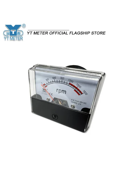 YTMETER Тахометр-указатель YT670, 1800 об мин, напряжение DC10V, 220, вариант, фото 3
