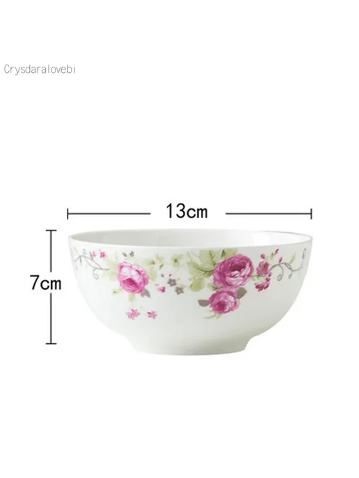 Нет бренда Керамическая миска для супа 7 inch soup bowl, 5 inch rice bowl
