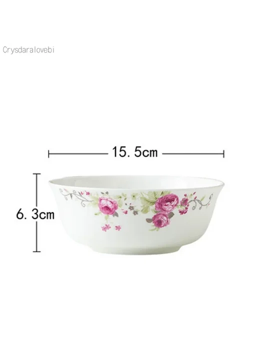 Нет бренда Керамическая миска для супа 7 inch soup bowl, 15.5x6.3 см