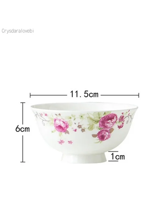 Нет бренда Керамическая миска для супа 7 inch soup bowl, 4.5 inch bowl