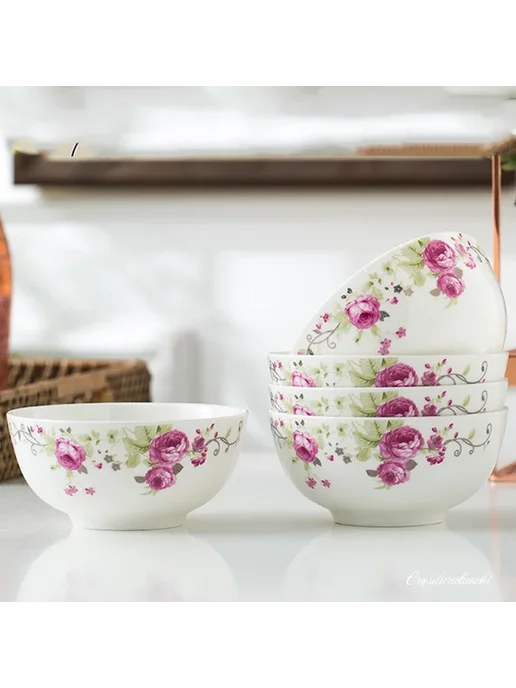 Нет бренда Керамическая миска для супа 7 inch soup bowl, 6 inch bowl, фото 6