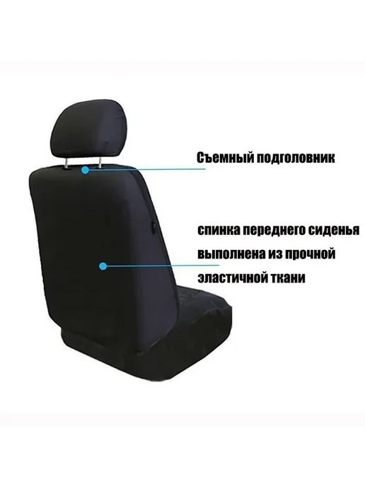 Автомобильные чехлы на весь салон из искусственной кожи, вариант, фото 3