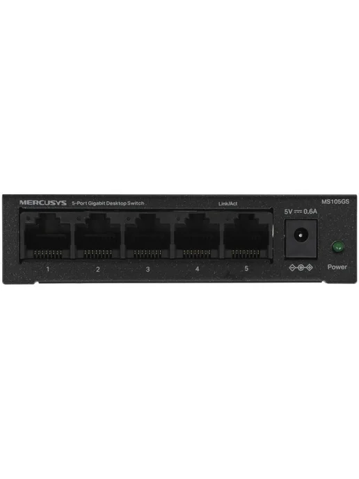 Mercusys Коммутатор MS105GS неуправляемый 5 ports 10 100 1000Mbps, вариант, фото 6