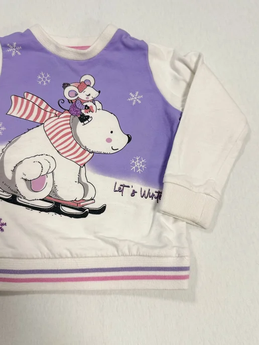 Свитшот новогодний 92 Baby go новый, вариант, фото 2