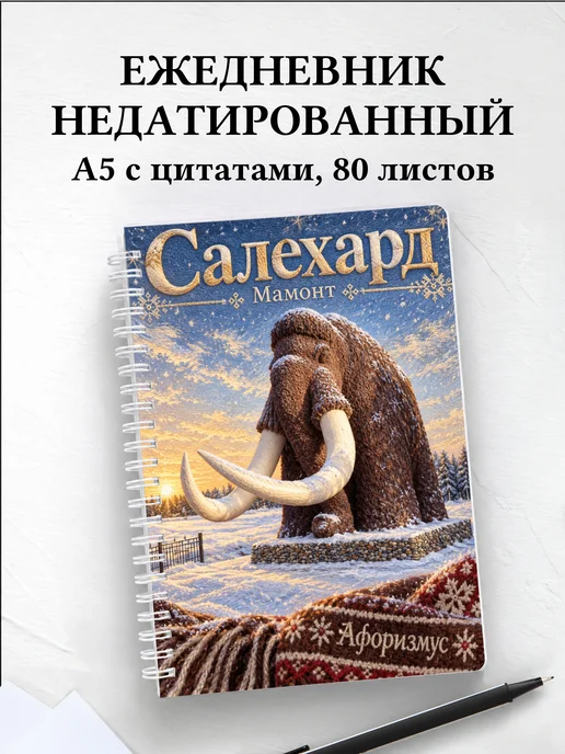 Ежедневник недатированный Салехард