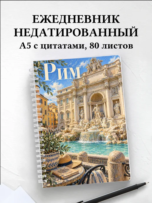 Ежедневник недатированный Рим