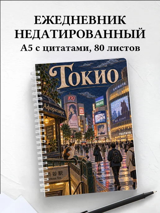 Ежедневник недатированный Токио