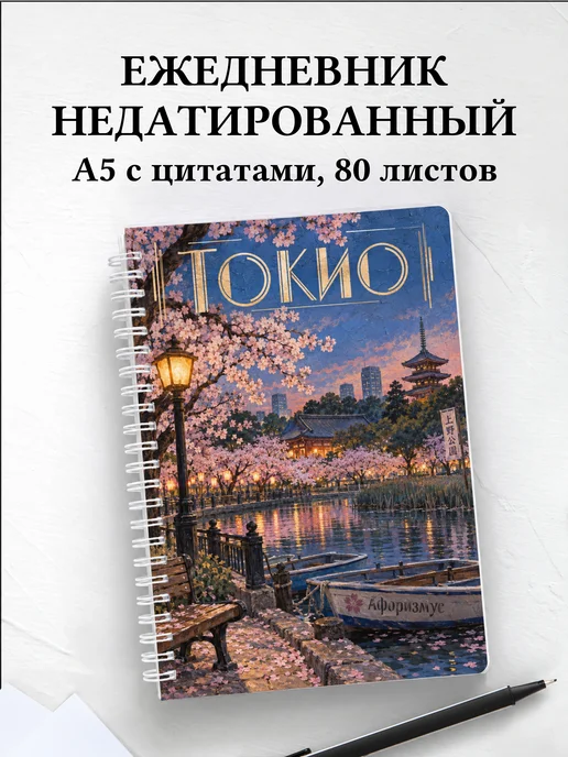 Ежедневник недатированный Токио