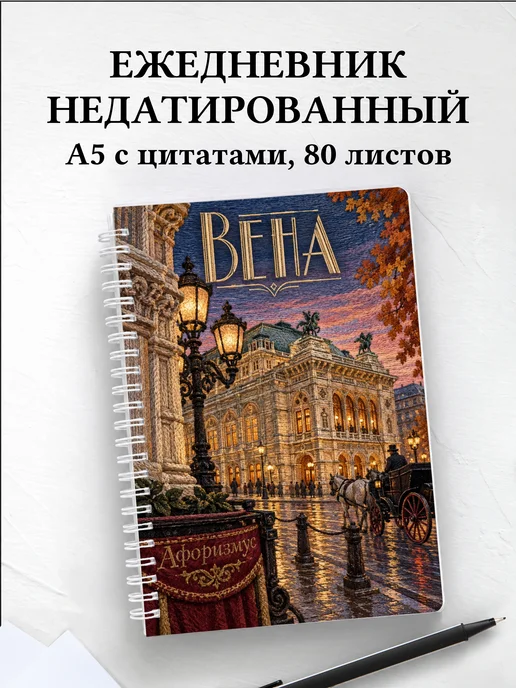 Ежедневник недатированный Вена