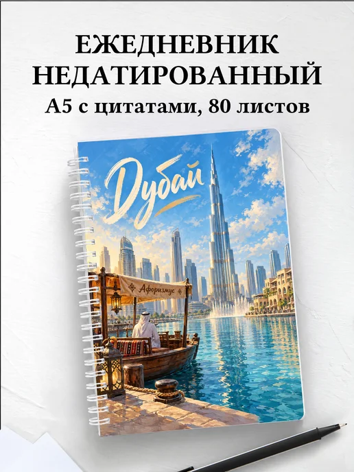 Ежедневник недатированный Дубай