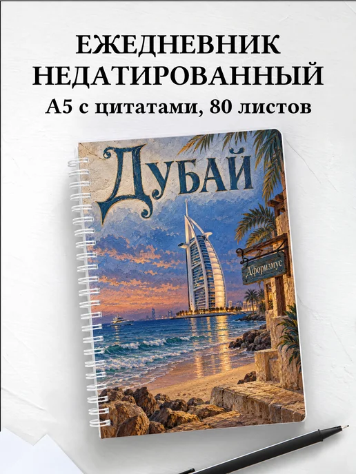 Ежедневник недатированный Дубай