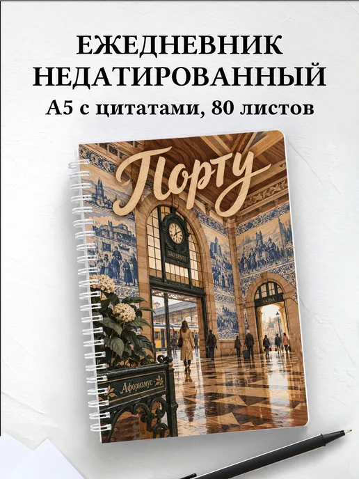Ежедневник недатированный Порту