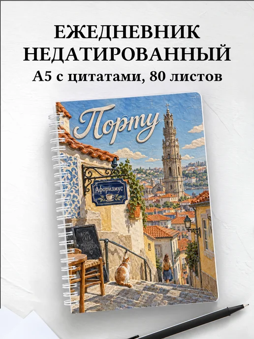 Ежедневник недатированный Порту