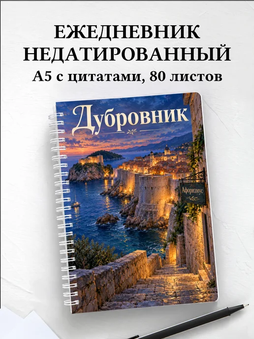 Ежедневник недатированный Дубровник