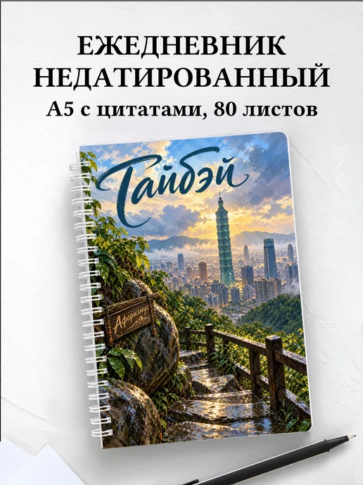 Ежедневник недатированный Тайбэй