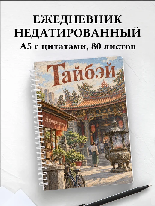 Ежедневник недатированный Тайбэй
