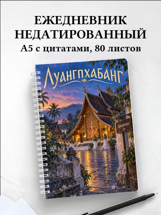 Ежедневник недатированный Луангпхабанг