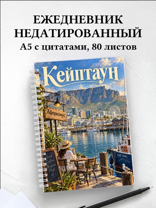 Ежедневник недатированный Кейптаун