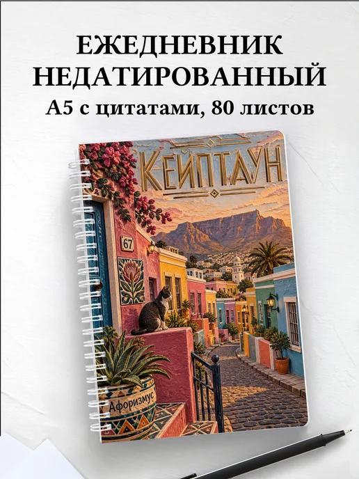 Ежедневник недатированный Кейптаун