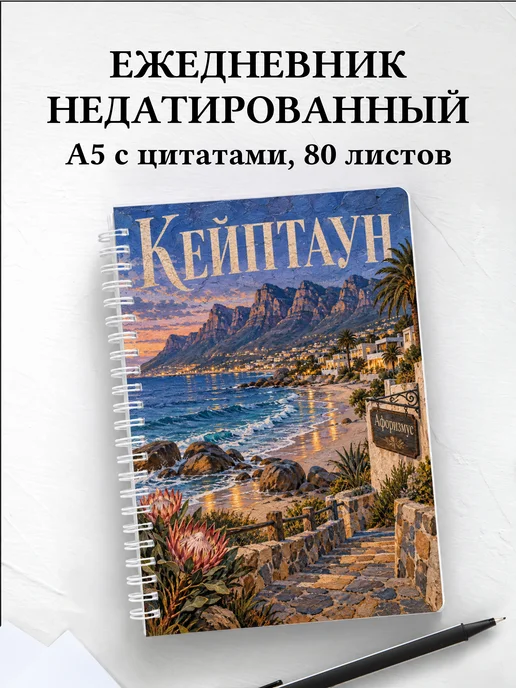 Ежедневник недатированный Кейптаун