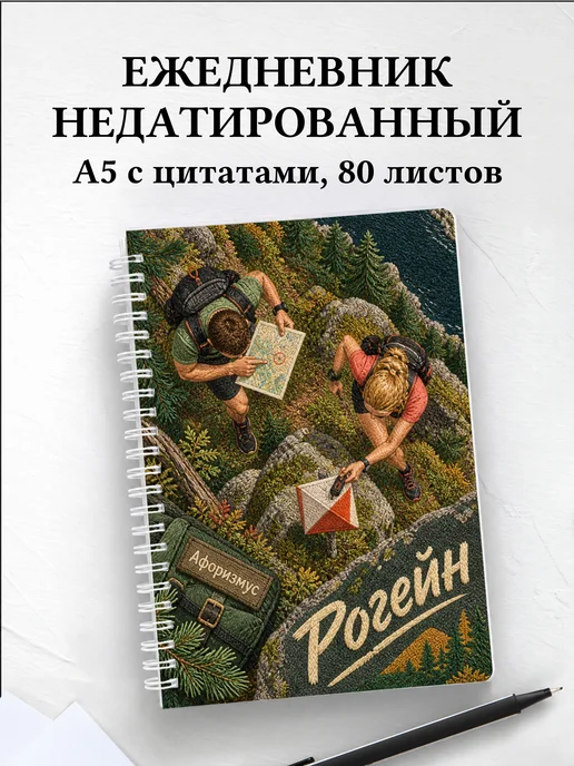 Ежедневник недатированный Рогейн