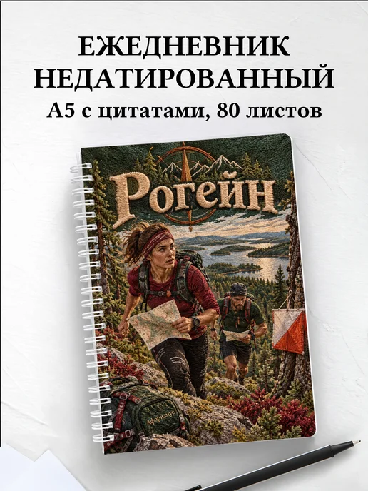 Ежедневник недатированный Рогейн
