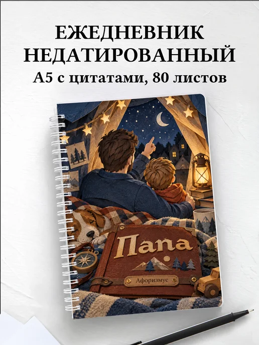 Ежедневник недатированный папы