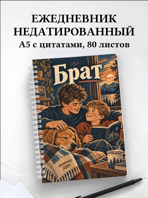 Ежедневник недатированный брата