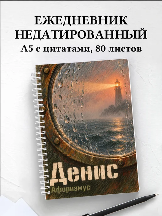 Ежедневник недатированный Денис