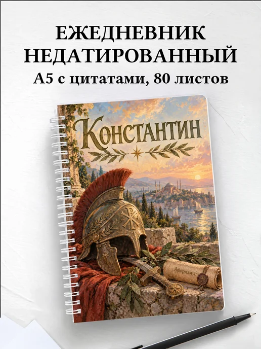 Ежедневник недатированный Константин